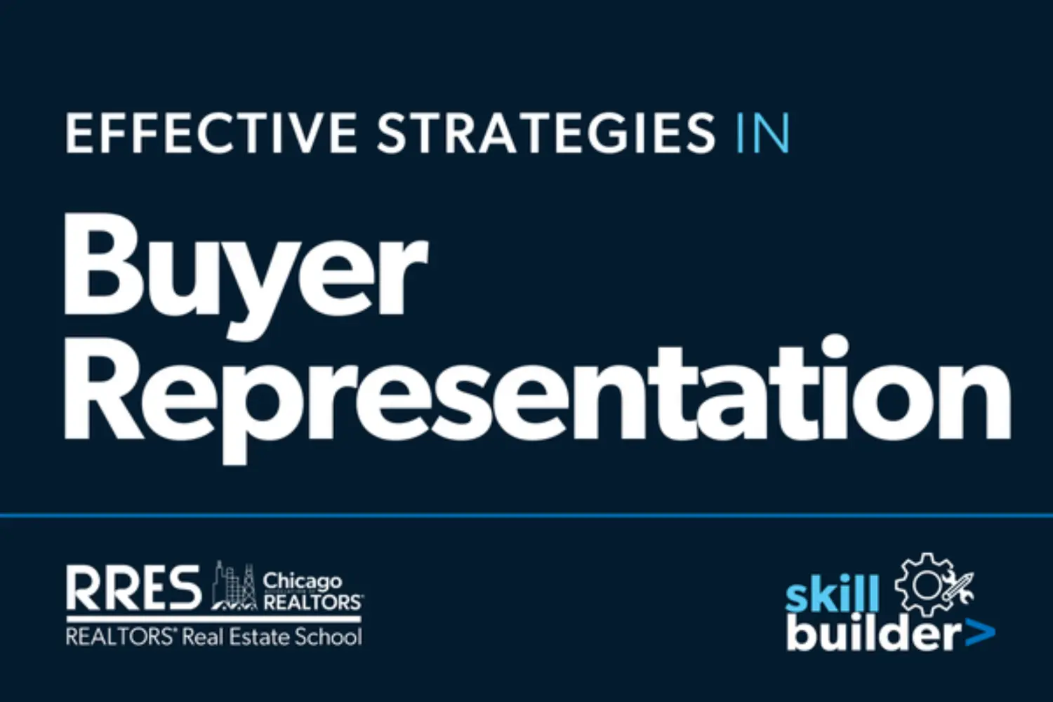 Effective Strategies in Buyer Representation | Self-Paced primary image