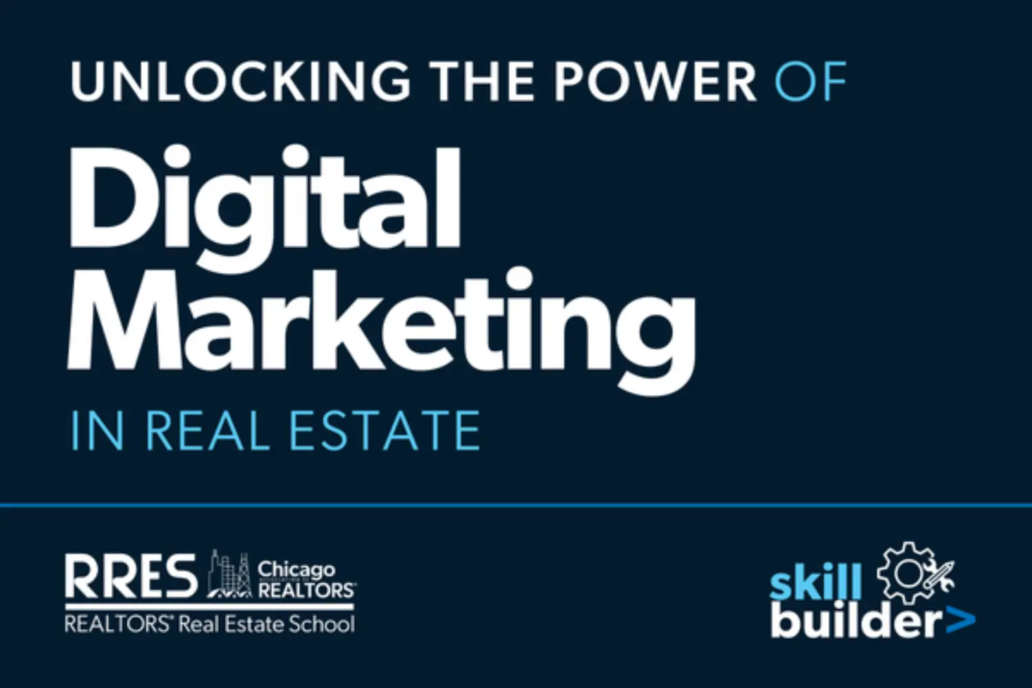 Unlocking the Power of Digital Marketing in Real Estate | Self-Paced primary image